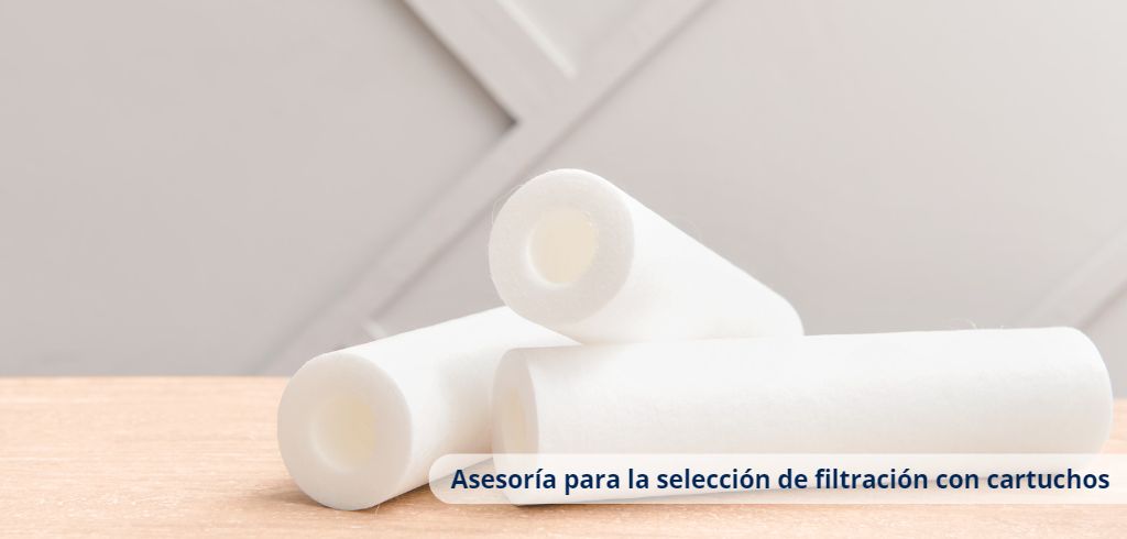 Asesoría para la selección de filtración con cartuchos