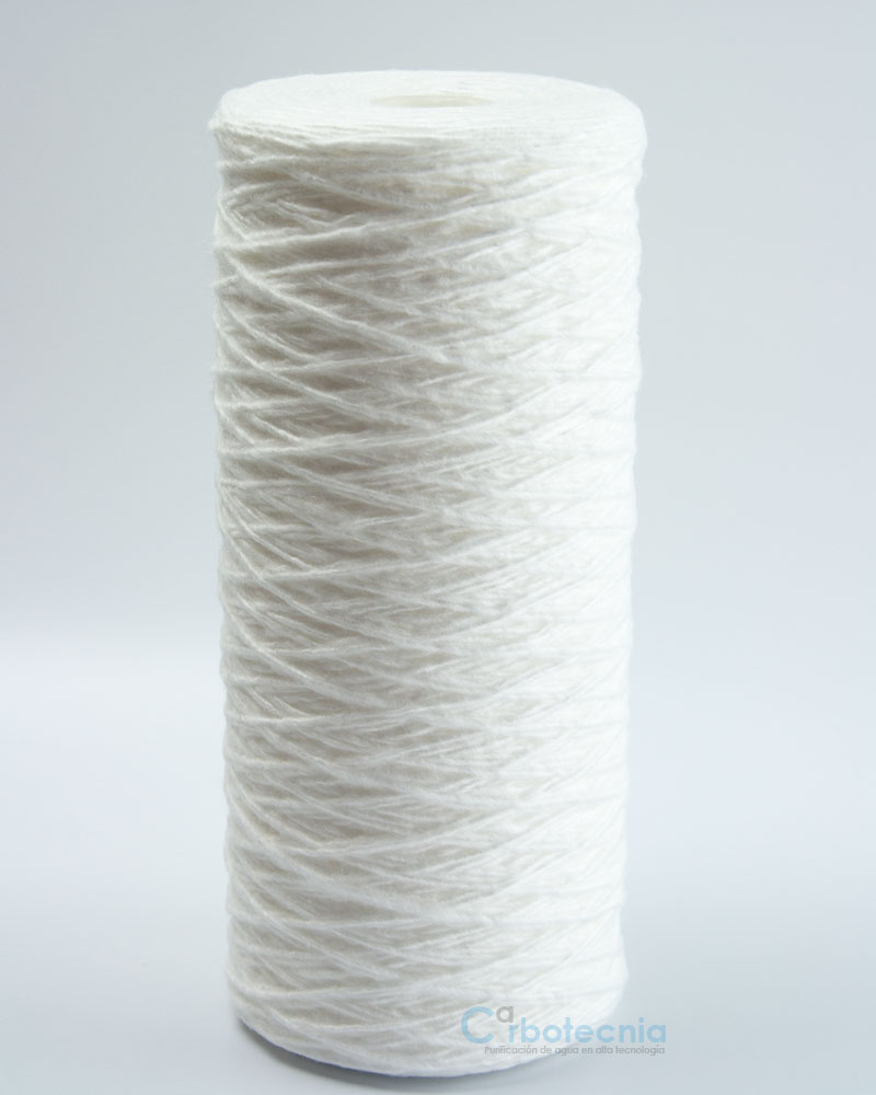 Cartuchos Hilados de Polipropileno. Solución rentable para la reducción de arena, limo, óxido, suciedad y partículas de cal.
