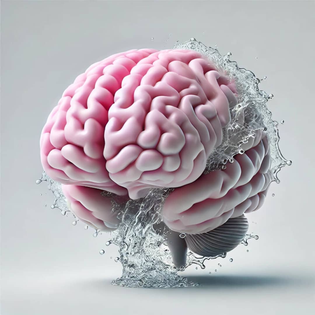 función del agua en el cerebro